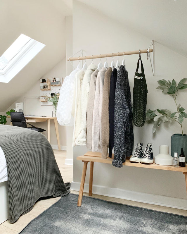 Result Objects Interior Inspiration SOLID Garderobe Weiss coatrack White private home hellohaus
