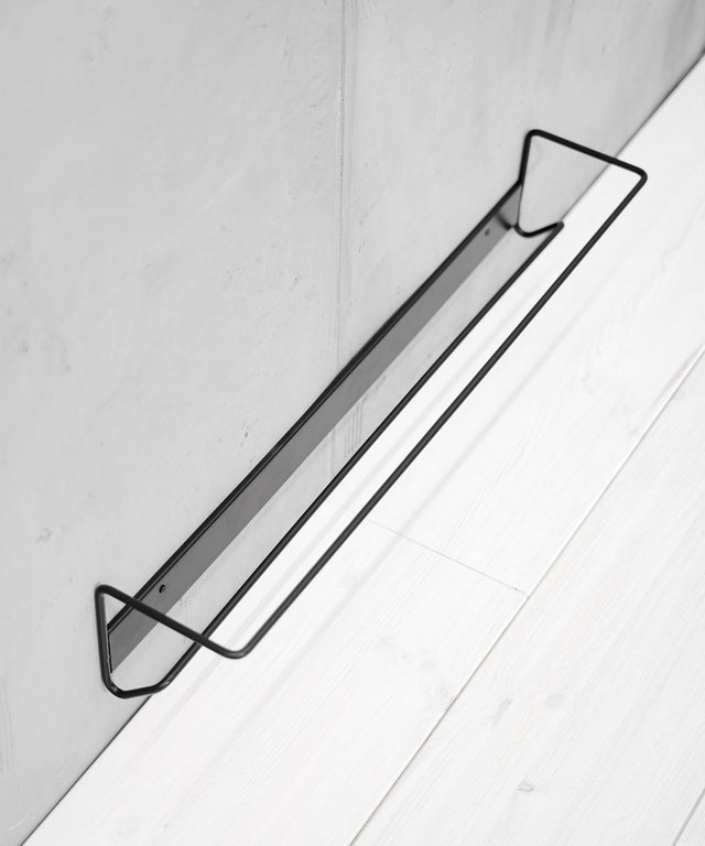 AIRO shoe rack Black Result Objects AIRO Schuhablage Schwarz Schuhregal Wand