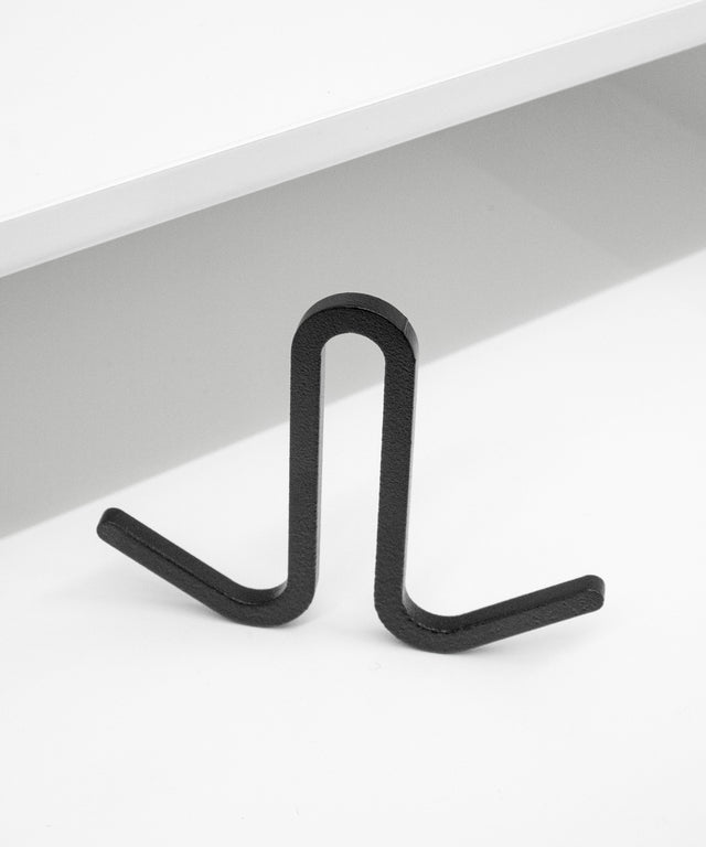 Result Objects OCTOPUS coat hooks black Garderobenhaken Schwarz