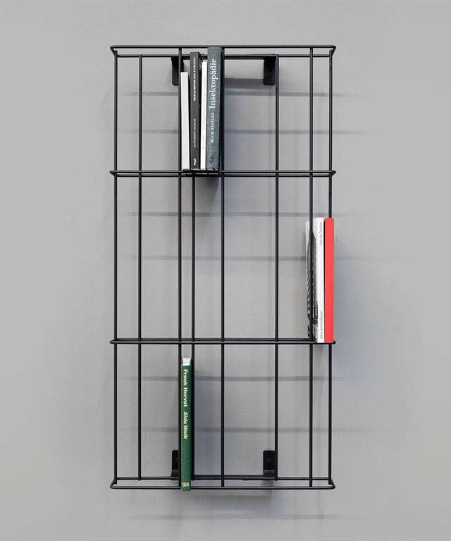 GRID shelf Black - Result Objects – Bücherregal Schwarz