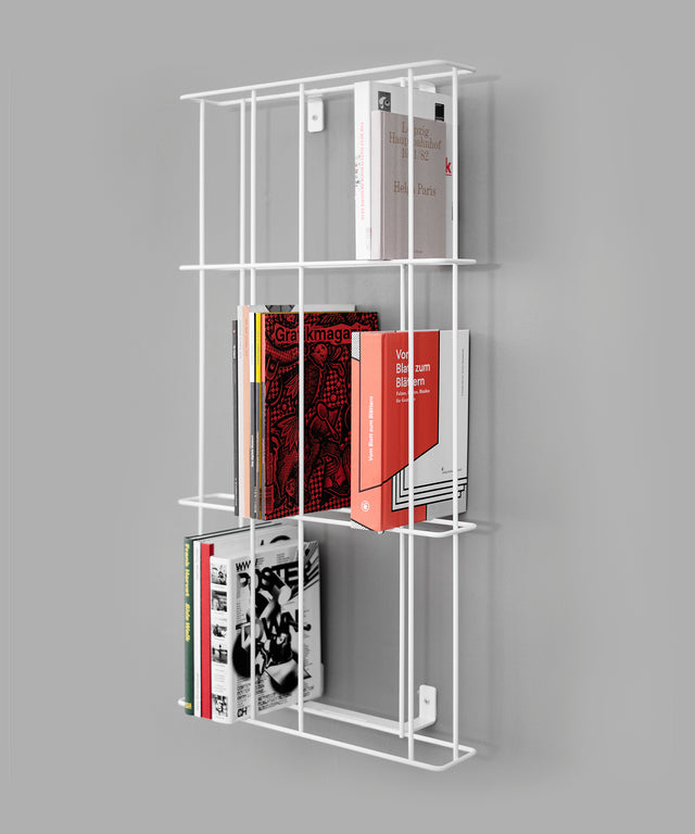 GRID shelf White - Result Objects – Bücherregal Weiß