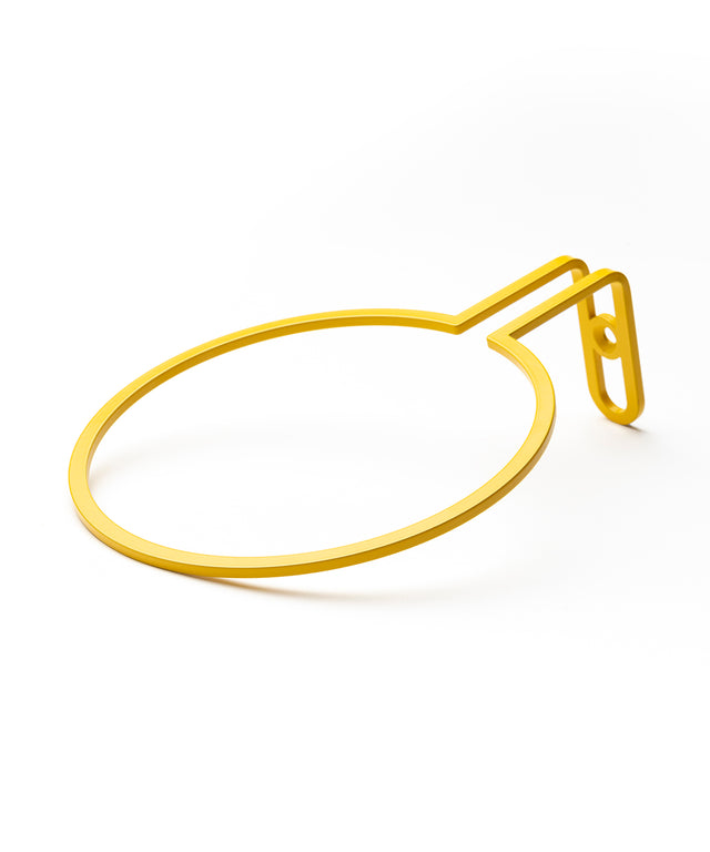 PLANTY ring wall planter Yellow Edition – Result Objects – Pflanzenring für die Wand Edition Gelb