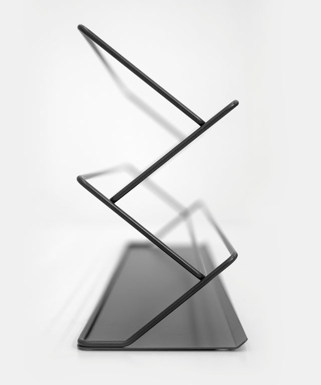 STEP shoe shelf Black - Result Objects – STEP Schuhregal Schwarz
