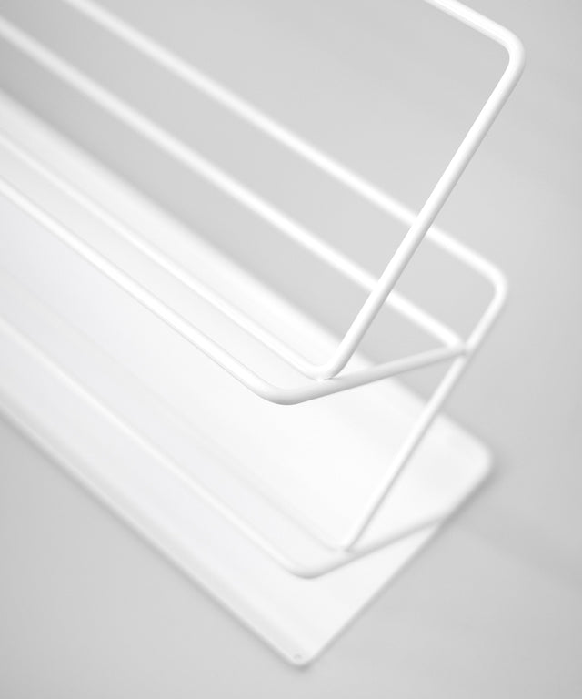 STEP shoe shelf White - Result Objects STEP Schuhregal Weiß