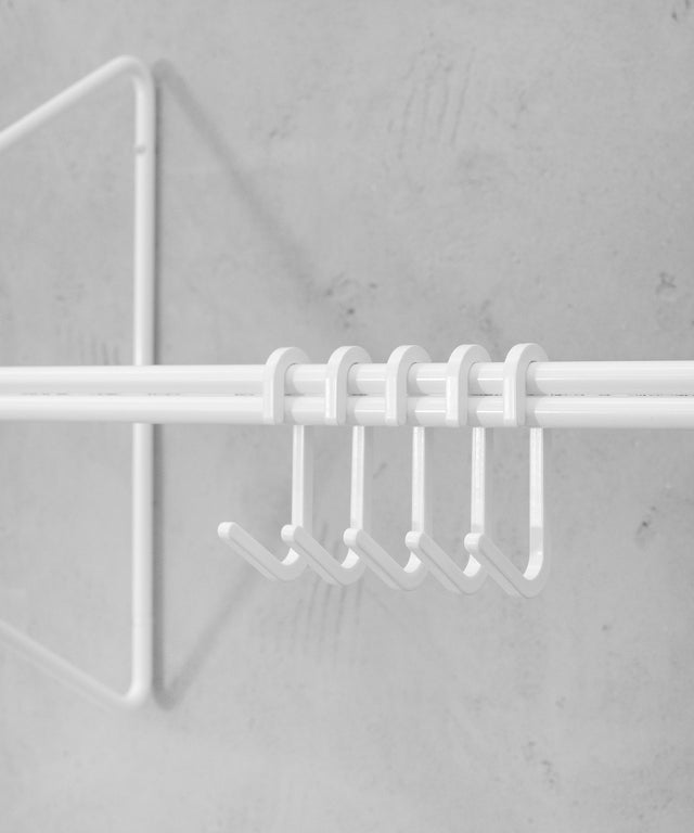 SYNC coatrack White coat hooks Garderobe Weiß Garderobenhaken – Result Objects