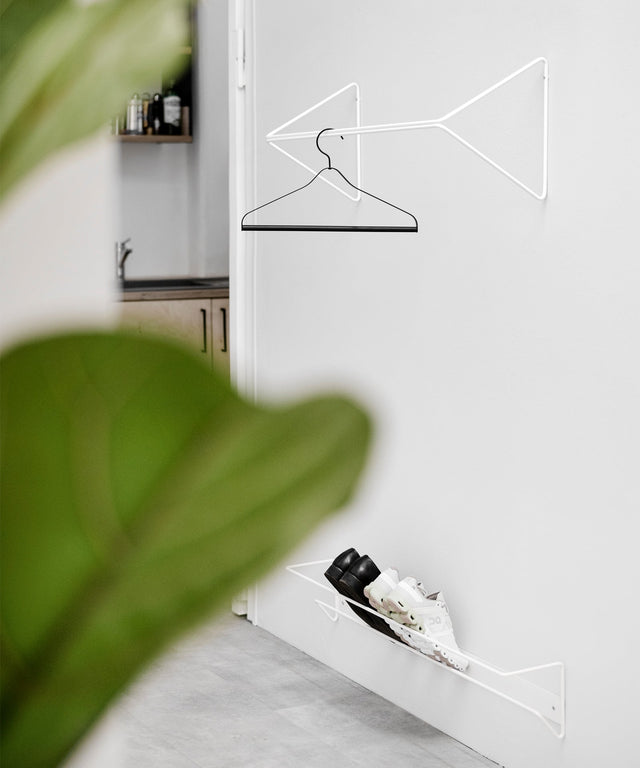 Result Objects AIRO shoe rack SYNC coatrack White Schuhregal Garderobe Bundle