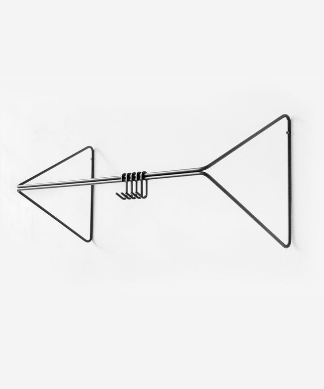 Result Objects SYNC coatrack Black Garderobe Schwarz Wandmontage