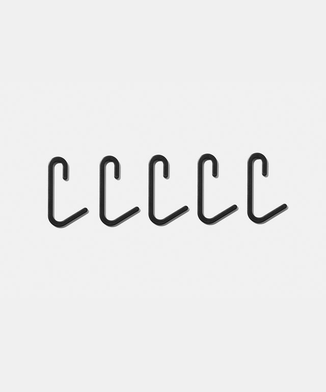 SYNC coatrack hooks Black - Result Objects - SYNC Garderobenhaken Schwarz