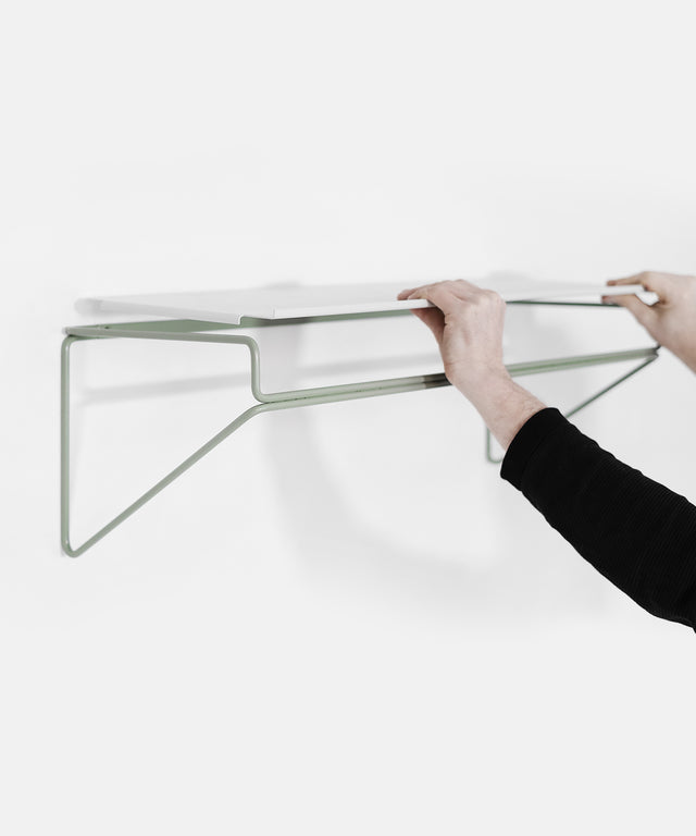TRAFIC coatrack Green Light Grey function - Result Objects – Garderobe Grün Hellgrau Funktion