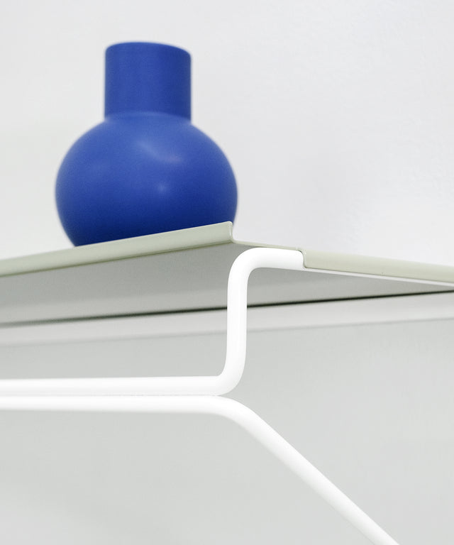 TRAFIC coatrack White Green - Result Objects – Garderobe Weiß Grün