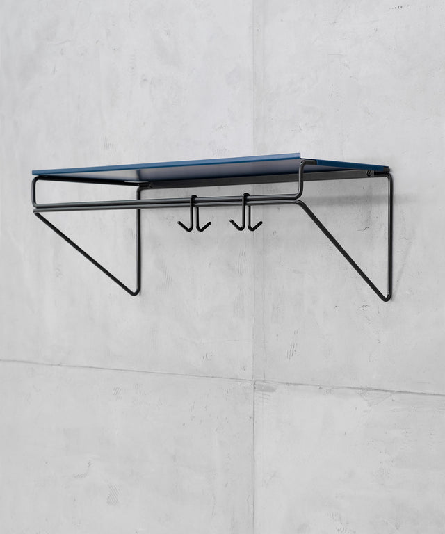 TRAFIC coatrack Black Blue - Result Objects – Garderobe Schwarz Blau