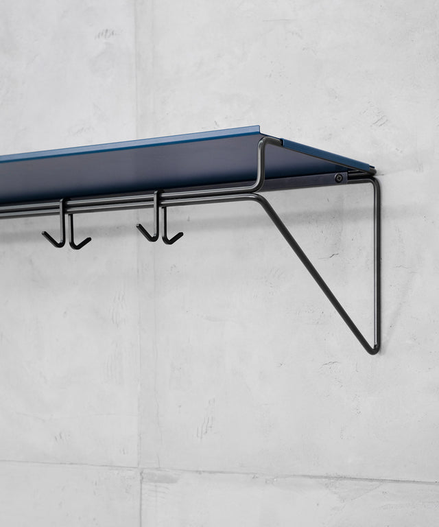 TRAFIC coatrack Black Blue - Result Objects – Garderobe Schwarz Blau