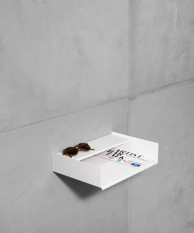 PATIO wall console shelf white – Result Objects – Wandkonsole Wandregal Weiß