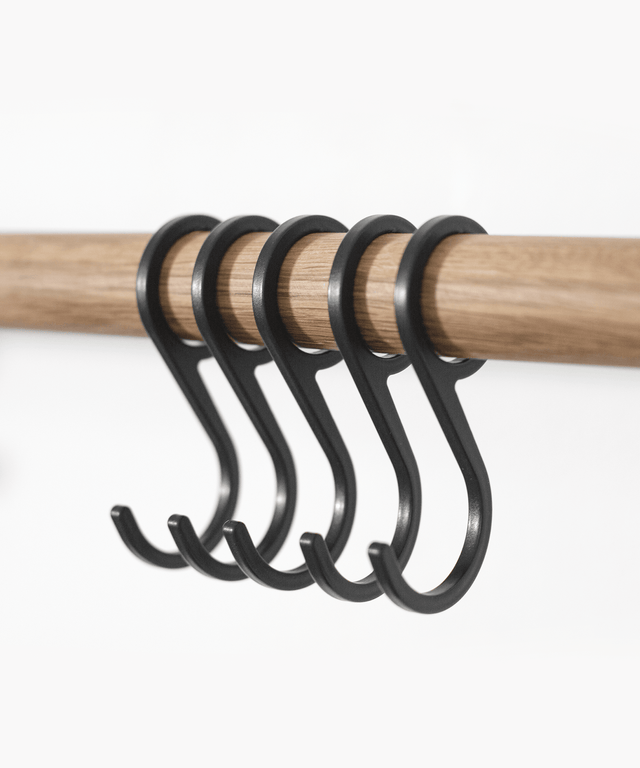 SOLID hooks Black - Result Objects – SOLID Garderobenhaken Schwarz