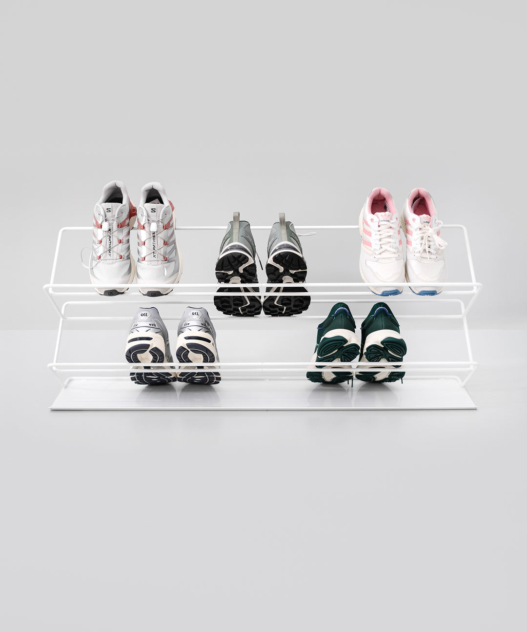 1 Step Shoe Rack STEP shoe shelf White – Result Objects