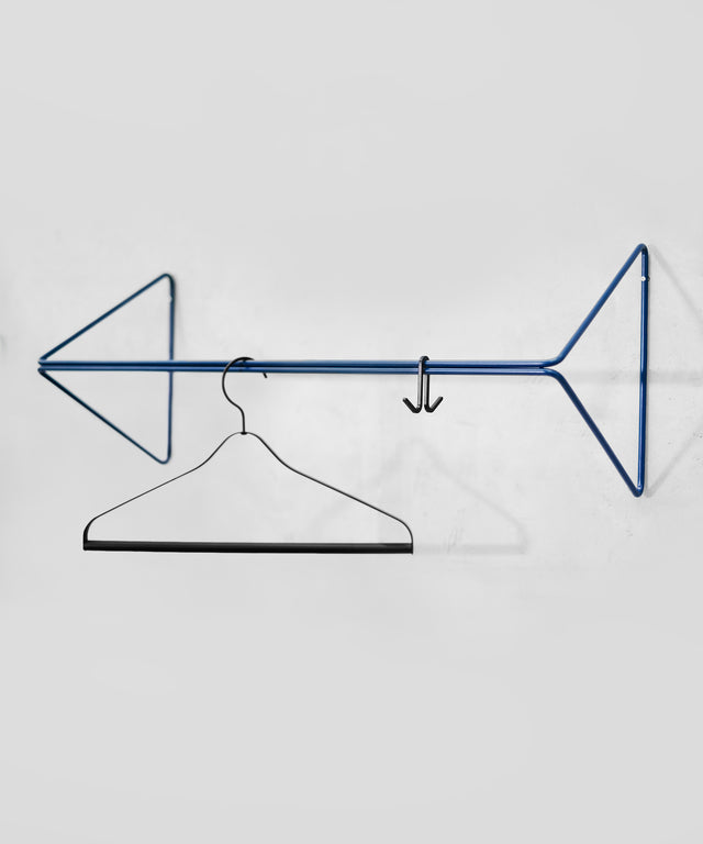 Result Objects coatracks clothes rails SYNC Garderobe Blau coatrack Blue Edition
